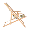 Leżak drewniany Flisek Camo (miniatura)